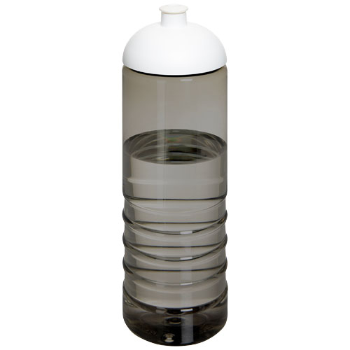 Gourde de sport promotionnelle 750 ml Ocean Plastic H2O Active® Charbon et Blanc
